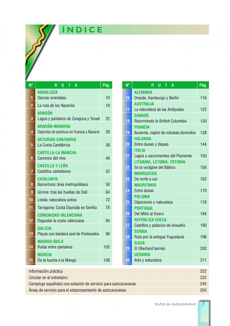 Rutas en Autocaravanas Nº 5