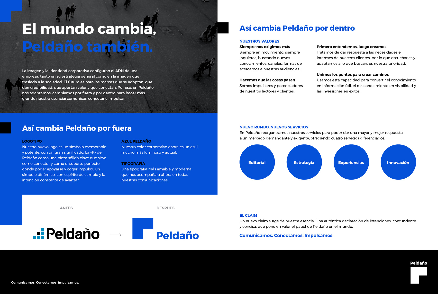 Rebranding Peldaño