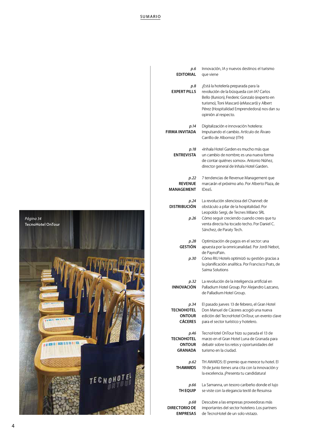 Tecnohotel Nº 504
