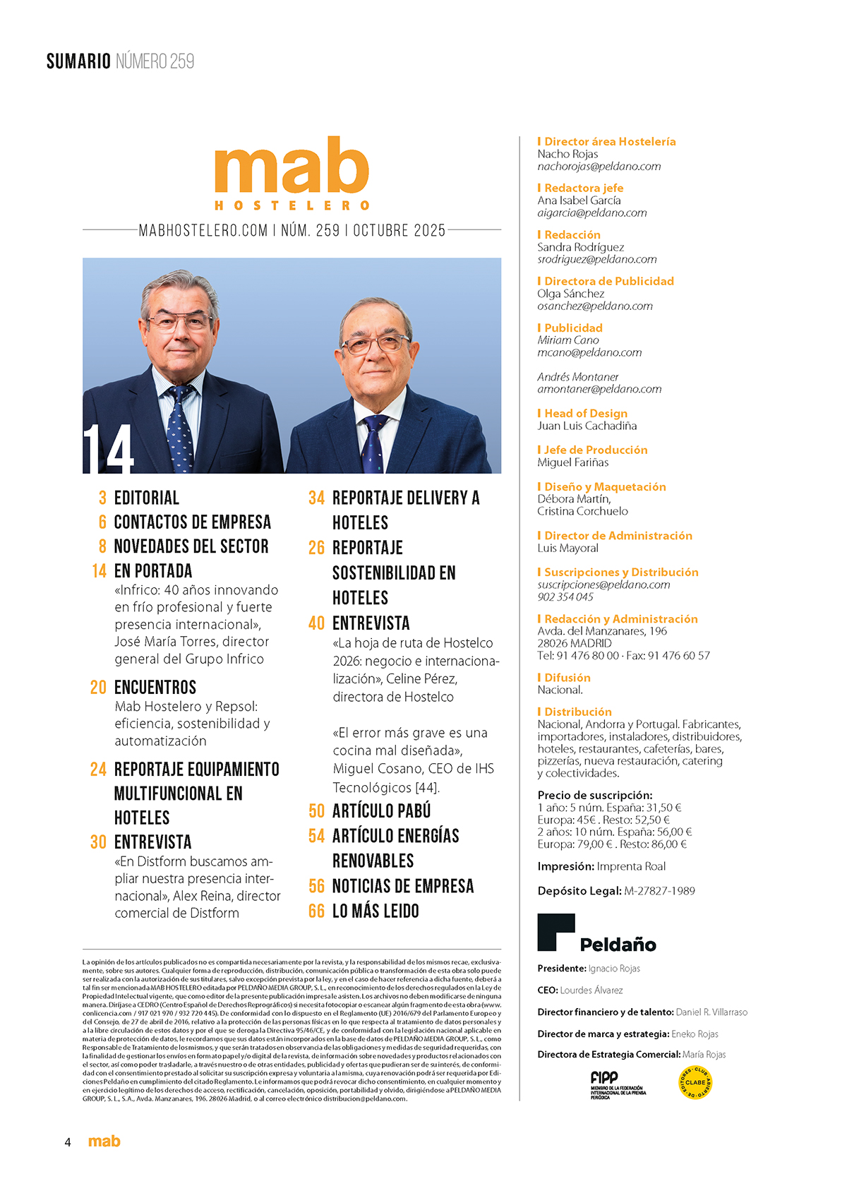 Mab Hostelero Nº 259