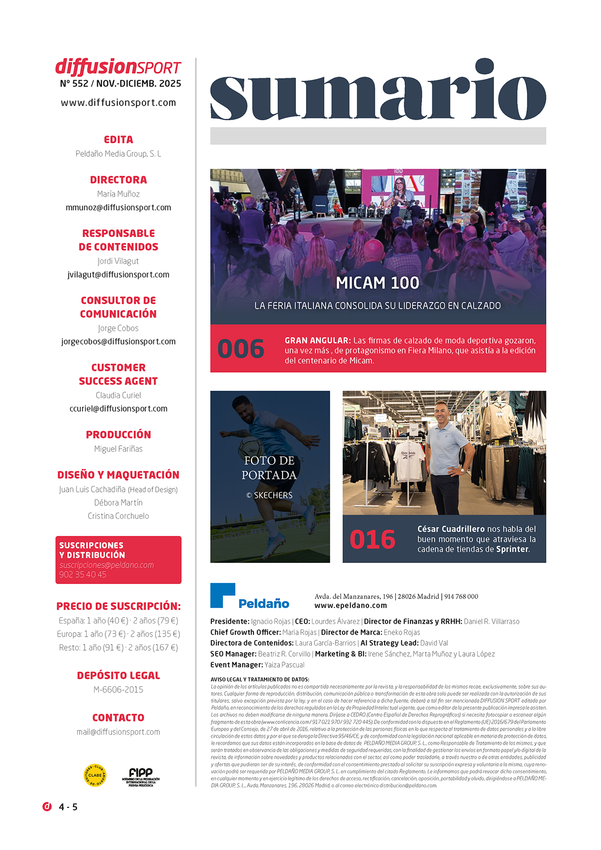 Diffusion Sport  Nº 552