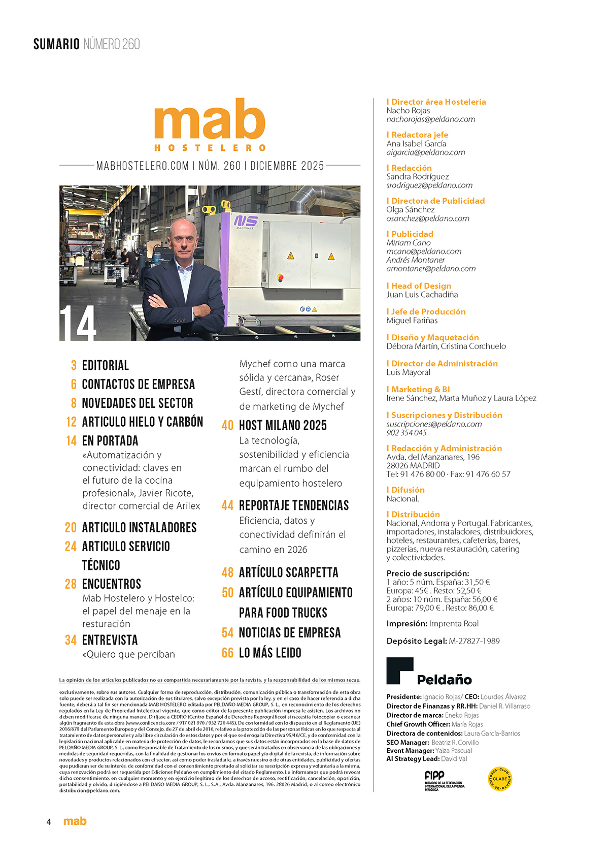 Mab Hostelero Nº 260